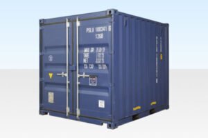 10Ft X 8Ft Shipping Container (One trip) – Blue Online