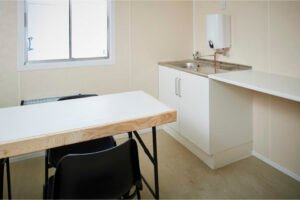 12Ft x 8Ft Steel Anti-Vandal Canteen Cabin Online