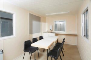 16Ft x 8Ft Steel Anti-Vandal Canteen Cabin Online