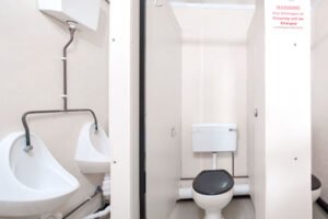 2+1 Steel Toilet Cabin 12Ft x 9Ft Online