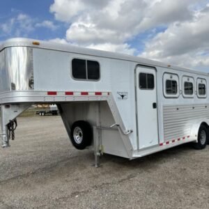 2000 Featherlite 3H GN with Dressing Room Horse Trailer Online