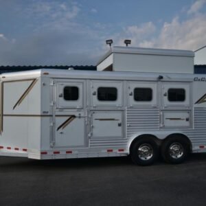 2008 C and C Trailers 4 Horse Bumper Horse Trailer Online