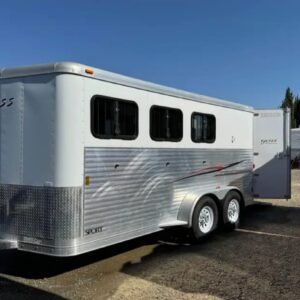 2008 Exiss Sport ES 30B 3 horse slant horse trailer Online