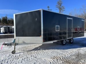 2008 Sno Pro 101x20 Aluminum 4-Place w/Interior Spare Mount, Mats & Guides Online