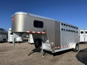 2012 Hart Trailers Short-Go Single Axle Stock / Stock Combo Trailer Online