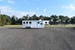 2015 Exiss 7308LQ 3 Horse Trailer with 8' Short Wall Online