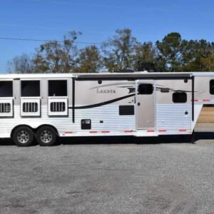 2015 Lakota 8411GLQ 4 Horse Trailer with 11' Short Wall Online