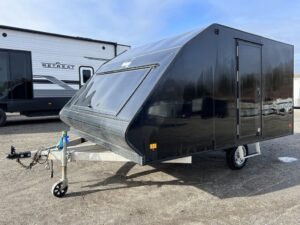 2021 Mission Trailers 101x12 Aluminum 2-Place Crossover/Hybrid w/Blackout PKG Online