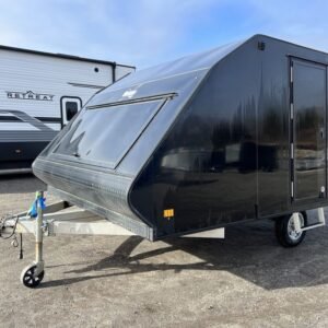 2021 Mission Trailers 101x12 Aluminum 2-Place Crossover/Hybrid w/Blackout PKG Online
