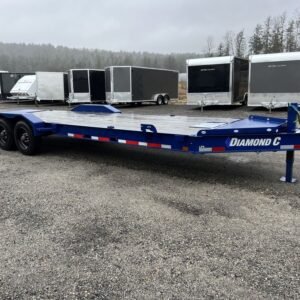 2022 Diamond C 7x24 20K Low Profile Equipment Trailer w/Max Ramps Online