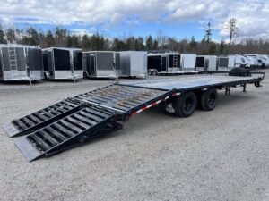 2022 Iron Bull Trailers 8.5x25 22K Deckover Equipment Hauler w/Rampage Ramps Online