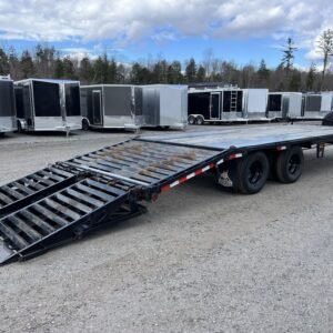 2022 Iron Bull Trailers 8.5x25 22K Deckover Equipment Hauler w/Rampage Ramps Online