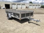 2022 Mission Trailers 6x12 Aluminum Open Utility w/Integrated Rear Ramp Online