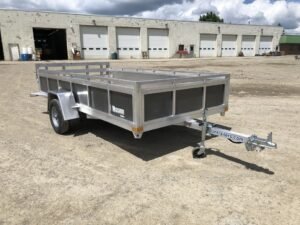 2022 Mission Trailers 6x12 Aluminum Open Utility w/Integrated Rear Ramp Online