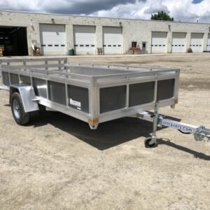 2022 Mission Trailers 6x12 Aluminum Open Utility w/Integrated Rear Ramp Online