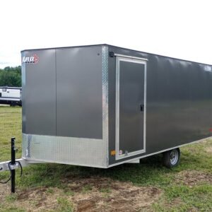 2022 Sno Pro Trailers 101x12 Aluminum Hybrid 2.0 w/Tapered Ramp, Mats & Guides Online