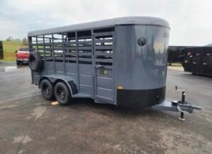 2023 BCI Stock Trailer 6'X16' Eco Series Bumper Pull Online