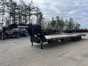 2024 Diamond C 8.5x35 25K Gooseneck Equipment Trailer w/Spare Mount Online