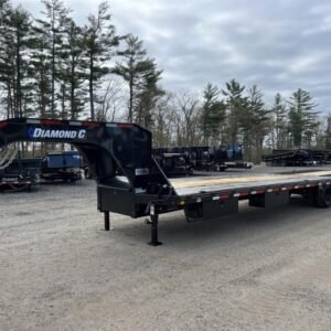 2024 Diamond C 8.5x35 25K Gooseneck Equipment Trailer w/Spare Mount Online