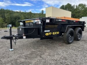 2024 Griffin Trailers 5x10 7K Powder Coated Dump w/Barn Door Gate Online