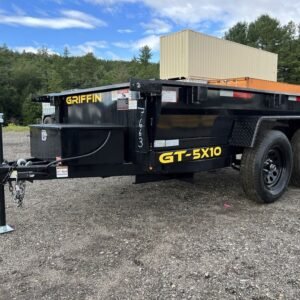 2024 Griffin Trailers 5x10 7K Powder Coated Dump w/Barn Door Gate Online