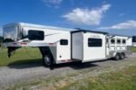 2024 Lakota Charger 8411RKGLQ 4 Horse Trailer with 11' Short Wall Online