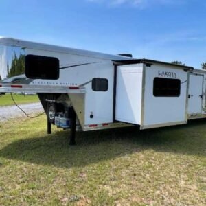 2024 Lakota Charger LE81413SR Stock Trailer with 13' Short Wall Online