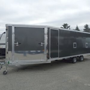 2024 Mission Trailers 101x24 Aluminum 4/5-Place Drive In/Out Deckover w/Galvanized Pkg, Canopy Online