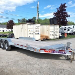 2024 N&N Trailers 7x20+3 Galvanized 22.5K Lowpro Equipment Trailer w/HD Full Width Ramps Online