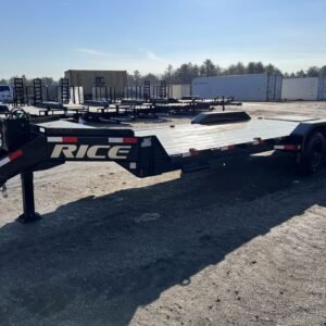2024 Rice Trailers 7X18 Promax Industrial 21K Equipment w/Hydraulic Jack & Full Width Ramps Online