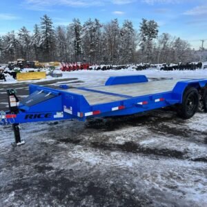 2024 Rice Trailers 7x20 14K Partial Tilt Deck Equipment w/Spare Mount Online