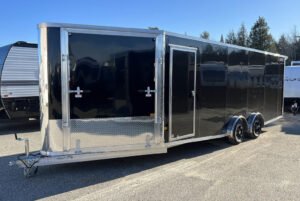 2024 Sno Pro 7.5x22 Aluminum 4-Place Drive In/Out w/Extra Height, Mats & Guides, Canopy Online