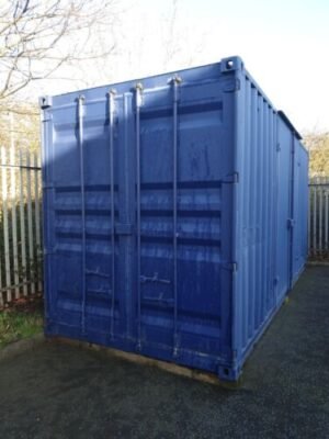 20Ft Shipping Container 20Ft x 8 5Ft With Additional Side 8Ft Panel Side Doors Online