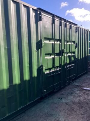 20x8x86 Side Door Shipping Container Repainted With Lock Box Online