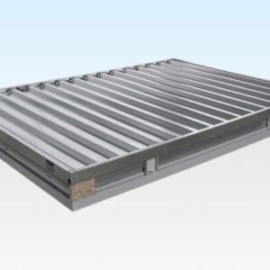 3M X 2.1M Flat Pack Storage Container – Galvanised Online