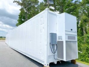 40 Ft High Cube Insulated Shipping Container With 5 Ton Bard Hvac Unit Online