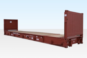 40Ft X 8Ft Used Flat Rack Shipping Container Online
