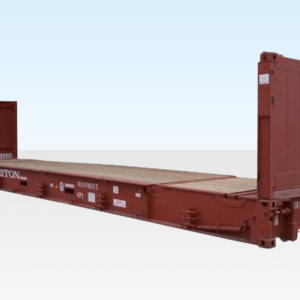 40Ft X 8Ft Used Flat Rack Shipping Container Online