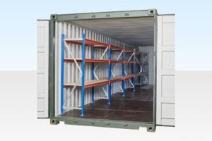 Adjustable, Heavy Duty Three Tier Container Racking (5 Bays) Online
