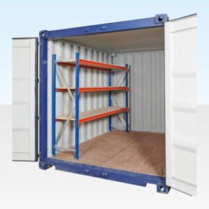 Adjustable, Heavy Duty Three Tier Container Racking (Single Bay) Online