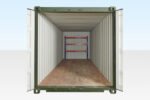 Adjustable, Heavy Duty Three Tier Racking For Rear Of Container Online