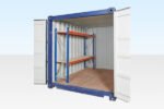 Adjustable, Heavy Duty Two Tier Container Racking (Single Bay) Online