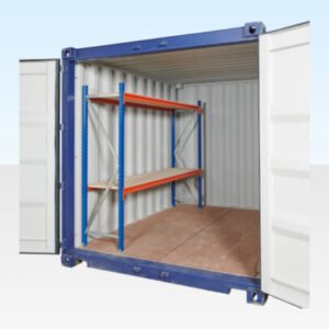 Adjustable, Heavy Duty Two Tier Container Racking (Single Bay) Online