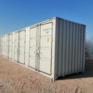 High Cube Storage Container 40 Ft Multiple Double Doors Excellent Condition Online