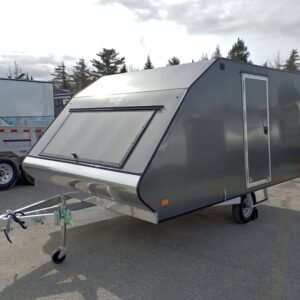 Mission Trailers 101x12 Aluminum 2-Place Crossover w/Mats & Guides, Rear Canopy Online