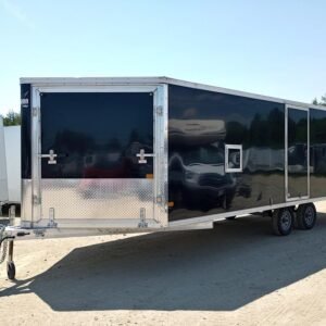 Mission Trailers 101x22 Aluminum 4-Place Drive In/Out Deckover w/Galvanized Package Online