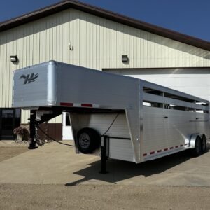 New 2024 Hillsboro 24' Livestock Trailer - Three Compartments Online