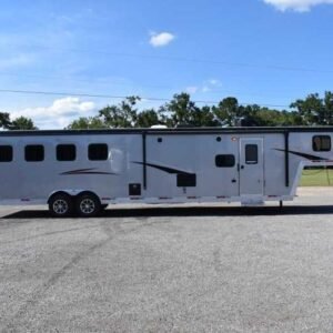 New 2024 Lakota 8313RKBGLQ Charger 3 Horse Trailer with 13' Short Wall Online