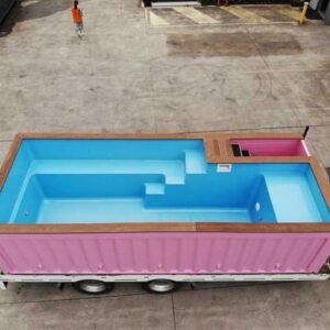 Pink 20 Ft Container Pool Online