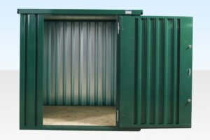 (Powder Coated) Flat Packed Metal Storage Container Online